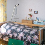 Schlafbereich in der altersgerechte Wohnung "Zur Tenne"