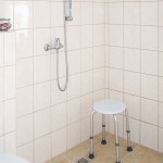 Duschecke im Bad in der altersgerechte Wohnung "Zur Tenne"